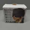 sticro Extra Large Moist Heat Sinus Relief Mask, Reusable Warm Compress Heated Eye Mask Face Heating pad Eye Pillow for Sinus Pressure Relief, Dry Eyes, Migraine, Tension, Stress, Headache(Large)