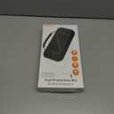 Switch 2 Accessory Bundle, 9-in-1 Protection Kit: Travel Carrying Case, Dockable Hard Shell, Silicone Grip Cover, 2 Tempered Glass Screen Protectors, 4 Thumb Grips for Switch 2 All-in-One Complete Set