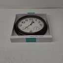 La Crosse Technology 404-3015 Clock Wall with Thermo, 15-1/2"