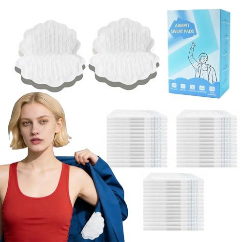 Armpit Sweat Pads 100 Pcs Armpit Pads for Women Disposable Underarm Sweat Pads Individually Packaged Underarm Pads for Outdoor Work Meeting