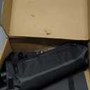 Projector Stand Tripod Adjustable, Laptop Height from 23.5 to 46.5 inches with Gooseneck Phone Holder, Floor for Office, Home, Stage, Studio, DJ Racks Holder Mount, 23.5inch-46.5inch (Black)