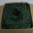 Artificial Norfolk Pine Garland, Realistic Christmas Greenery Garland for Mantle, Staircase, Banister, Fireplace, Wall, Door, Table, Indoor & Outdoor Holiday Winter Decortions (9 Ft-2pcs)