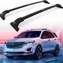 Snailfly 330 lbs Lockable Roof Rack Cross Bars Fit for 2018-2024 Chevy Equinox & GMC Terrain, Aluminum Crossbars Luggage Cargo Carrier, Rooftop Accessories for Bike Kayak Skis Canoe