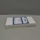 Thick Blank 100lb White Heavyweight 4" x 9" Program/Menu Cards - 100 Pack - Inkjet & Laser Printer Compatible - For Wedding, Business, Formal Events