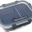 Dual Dunk Iso Soak Cleaning Station (Small, Black)