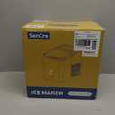 SenCre Ice Makers Countertop, 26.5Lbs/ 24H Ice Machine with 2 Sizes Bullet Ice, 9 Ice Cubes Release in 6 Mins, Self-Cleaning Portable Ice Maker with Ice Scoop and Basket for Home Kitchen Office Bar RV