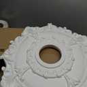 Ekena Millwork CM18RL 18-Inch OD x 3 1/2-Inch ID x 1 1/2-Inch Riley Ceiling Medallion