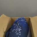 Andency Soccer Comforter Twin(66x90 Inch), 2 Pieces(1 Soccer Comforter, 1 Pillowcase) Blue Flame Soccer Comforter Set Sport Microfiber Bedding Set for Boy Girl Kids, Teen