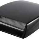 Universal Car Decorative Air Flow Intake Hood Scoop Bonnet Vent Sticker Cover Hood (Black)