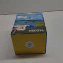 Sloosh Foldable Dog Kiddie Pool - Portable Hard Plastic Doggie Swimming Pool, Anti-Slip Collapsible Pets Bath Tub Suitable for Kids Toddler Indoor Outdoor Backyard Use (Blue, 32" x 8")