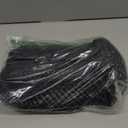 Large Woven Tote Bag for Women Weave Purse Woven Leather Handbag (Black)