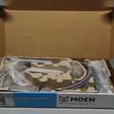 Moen Conway Spot Resist Brushed Nickel One-Handle Single Hole or Centerset Bathroom Faucet with Drain Assembly, WS84923SRN