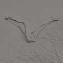 Body Glove Standard Smoothies Kendal Solid High-Cut Cheeky Bikini Bottoms for Women (Small, Snow)