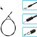 946-04440 Drive Control Cable Fits MTD Troy-Bilt Tiller Throttle Cable Lawn Mower 12ai869f011 946-04440 746-04440