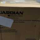 Medline Drop Arm Commode with Padded Seat and Backrest, Durable Toilet Chair for Adults and Seniors, Removable Pail, Splash Guard, Drop Down Arms for Easy Transfer, 350 lb. Weight Capacity, Tan