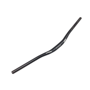 Wake 31.8mm MTB Mountain Bike Handlebar, Aluminum Alloy Mountain Bike Bicycle Riser Handlebar Extra Long 780mm with Paint Matte Surface (Black, 780mm)