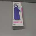 Water bottles kids,316 Stainless steel water bottle, 15 oz Metal water bottle, Sports water bottle Keep Hot&Cold for Running Gym Workout Cycling Kids (black)