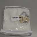 White Lightweight Sheer Curtains 90 Inches Long 2 Panels, 54 Inches Width, Semi-Transparent Hook Curtains, Soft Airy Drapes, Suitable for Bedroom and Living Room