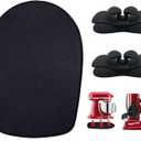 Sliding Mats for Kitchen aid Head Stand Mixer with 2 Black Kitchen Accessories,Mixer Mover Slider Mat Pad for Kitchenaid 4.5-5 Qt Tilt-Head Stand,Kitchen aid Mixers Accessories
