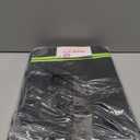 Fireproof Document Bag, Insulated Large Document Box with Lock, Important Document Organizer with Waterproof Zipper, Portable Soft Home Travel Office Safe Storage for Legal/Letter/A4 Files,Black (17" x 12" x 5.3",13 transparent)