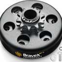 Bravex Centrifugal Clutch, Go Kart Clutch 3/4" Bore 10 Tooth For #40/41/420 Chain Fun Kart Mini Bike Upgrade
