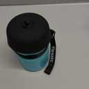 lesotc Dog Water Bottle, Portable Water Dispenser with Bowl, Leak Proof Pet Travel Squeeze Bottle, Puppy Essentials Dog Stuff Accessories for Outdoor Walking, Hiking, Camping (18 Ounces, Light Blue)