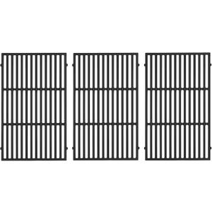 66097 66089 Grate Grill Replacement Parts for Weber Genesis ii Grill Grates 400 Series GS4 Gas Grill Grates ii E-410 E-435 S-435 S410 SE-410 LX S-440 Cast Iron Cooking Grids Grill Parts 3pcs