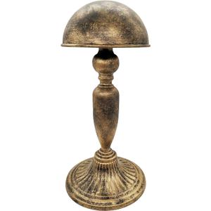 Owlgift Vintage Dome Shape Design Removable Metal Hat Rack/Cap/Wig Storage Holder Display Stand, Bronze
