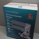 CASABREWS CM5418 Espresso Machine 20 Bar, Compact Espresso Maker with Steam Milk Frother, Stainless Steel Coffee Machine with 34oz Removable Water Tank for Cappuccino, Small Latte Machine, Silver