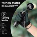 RECHOO 6Pack LED Flashlight, Bright Small Flashlights High Lumens with 3 Modes, Pocket Mini Flashlight Battery Powered, Flash Light Adjustable Focus, Waterproof Flashlights for Home Emergency Camping