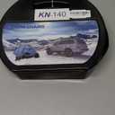 2 Packs Tire Chains Car Anti Slip Snow Chains for SUV/Truck/Car in Snow, Sand, Mud and Ice (KN140)