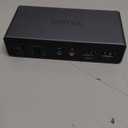 Unitek HDMI KVM Switch 2 Monitors 2 Computers 4K@60Hz USB 3.0 KVM Switches Share Dual HDMI Monitors 3 USB Ports for Keyboard Mouse Hard Drives Mic Headset Ports 2 Cable DC 5V Adapter Controller