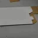 Colarr 50 Pcs Mailing Tube 3 x 3 x 12 Inch Square Cardboard Box, White