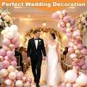 7.2ft and 5.9ft Half Balloon Arch Stand Kit with Heavy Duty Base, Comes with 8 Water Filling Bags - Metal Frame for Weddings, Birthdays, Party Backdrop Decoration.