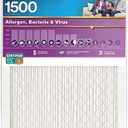 Filtrete 2001-4-HR 16x25 x 1 in. Ultra Allergen Pleated Furnace Air Filter, Purple, MPR 1500, 3 Months - Quantity 4