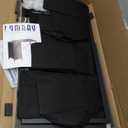 Pamray 32 Inch Computer Desk with 4 Drawers Small Office Desk for Home Bedroom Study Writing Simple Modern Computer Table Black