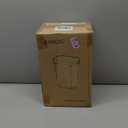 3 Pack Bathroom Small Trash Can with Lid, 2.6 Gallon Slim Garbage Bin with Pop-Up Lid, 10L Plastic Wastebasket for Bedroom, Office, Kitchen, Toilet (Matte Black)