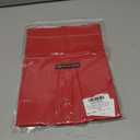 Remidoo Women's Henley Crop Tank Tops Ribbed Knit Button Front Fitted Sleeveless Shirt Red X-Large (Red, XL)