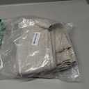 NICETOWN Natural 100% Blackout Linen Curtains 84" Long for Bedroom, Farmhouse Thick Linen Blend Window Treatment Panels Thermal Insulated Drapes for Living Room (1 Pair, 52" Width Each Panel)