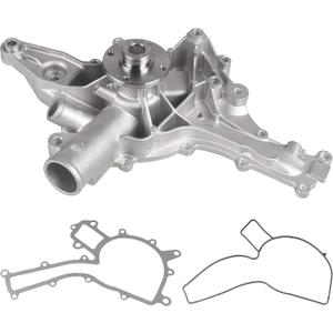 IRONTREE AW9379 Water Pump Kit W/Gasket for 04-08 Chrysler Crossfire, 98-06 Mercedes-Benz C240 C280 C320 CLK320 CLK500 E320 E430 E500 ML320 ML350 ML430 S430 S500 SLK320, 2.6L 2.8L 3.2L 3.7L 4.3L 5.0L