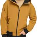 Levi's Men's Hooded Water Resistant Softshell Bomber Jacket 3XL yellow