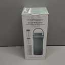 Momcozy 22oz Portable Breast Milk Cooler for Outdoor, Life Saver with 360 Total Cooling for 24 Hours, Larger Capacity Travel Breastmilk Chiller with 2pcs Baby Bottles for Breastmilk Storage, Green