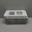 Delamu 2 Sets of 3-Tier Bathroom Under Sink Organizers and Storage, Multi-Purpose Stackable Pantry Organization and Storage, Pull Out Clear Kitchen Bathroom Cabinet Organizer with Movable Dividers | Storage, Multi-Purpose, Stackable, Pantry Organization, Pull Out, Movable Dividers (White)