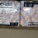 The Honest Company Comfort Dry Disposable Daytime Diapers, Hypoallergenic, Fragrance-Free, Sensitive Skin, Wingin' It + Catching Rainbows, Super Club Box Size 5 (27+ lbs), 84 Count