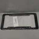 Black License Plate Frame Car Accessories