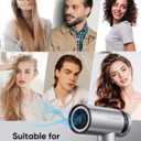 Cosy Companions Hair Dryer - High-Speed 150,000 RPM Hairdryer for Fast Drying, 500Million Negative Ionic & Thermo-Control & Cool Shot Button & HD Display Blow Dryer with Magnetic Diffuser & Nozzle