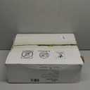 48 Pack Ribbed Origami Ripple Plastic Glasses, 24 9 Ounce Stemless Champagne Flutes & 24 12 Ounce Cups, BPA-Free Disposable Shatterproof Toasting Glasses for Weddings, Bars, and Events (Gold Rim)