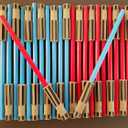 L LIFETIME Light Saber Pencils Party Favors 24 Pack Blue & Red Pencils with 3D Eraser Tops Star Fan Goody Bag Supplies, Birthday Celebration Gifts for Kids, Teens & Adults