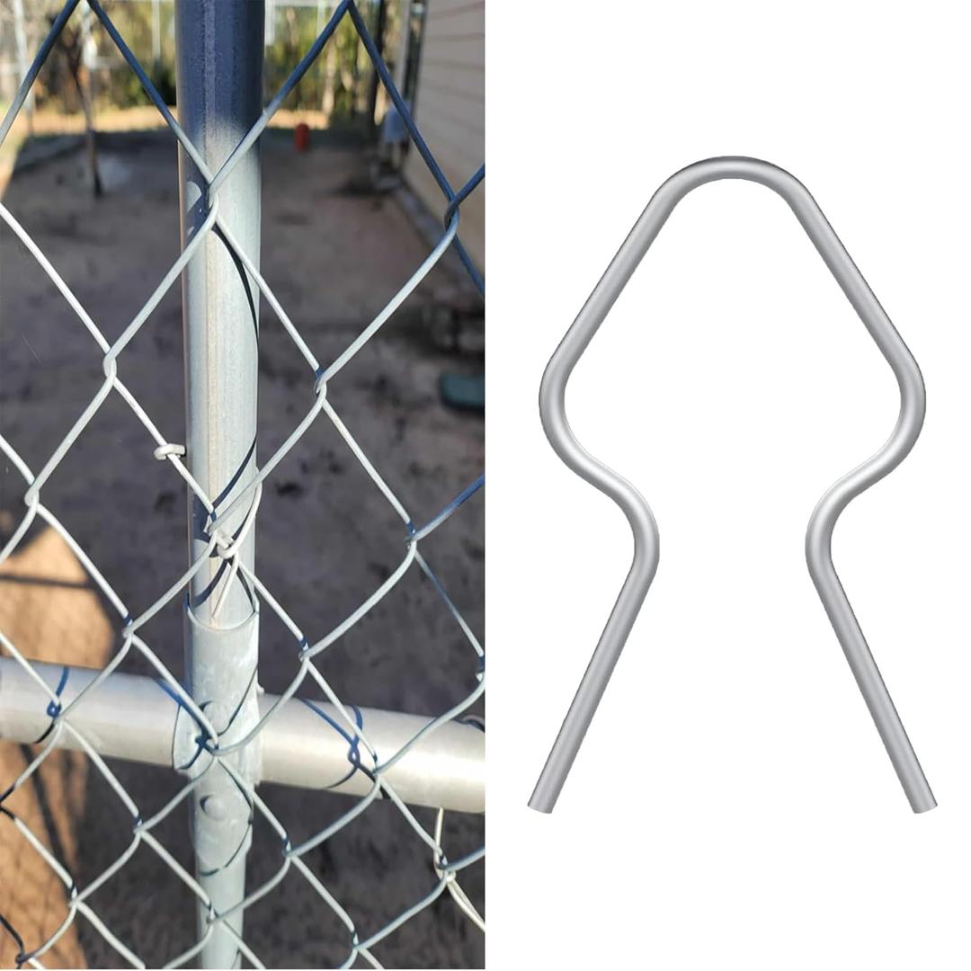 T Post Clips 500pcs for Fence Repair - Corrosion Resistant Metal, Easy Installation, Reusable Fasteners for Farm, Ranch, and Garden Fences
