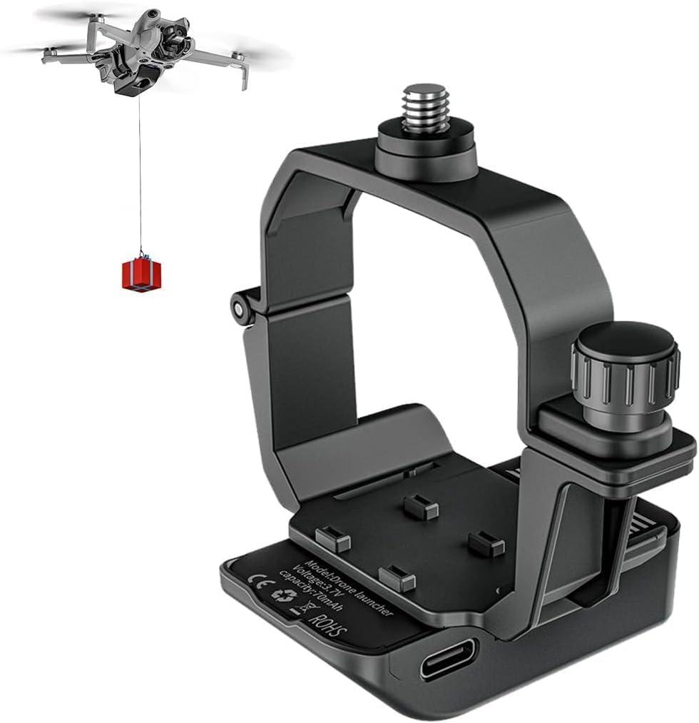 Mini 4 Pro Airdrop System, Quick Release Payload Delivery Transport Device Wedding Drone Fishing Bait Search & Rescue for DJI Mini 4 Pro Drone Accessories
